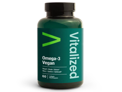 Vitalized Omega 3 Vegan, 750 mg, 60 softgelových kapslí