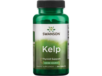 Swanson Kelp (Organický jód), 250 tablet 2