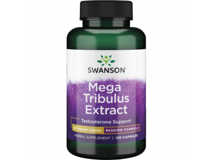 Swanson Mega Tribulus Extract, 120 kapslí