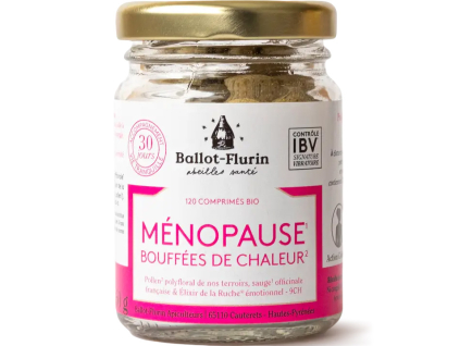 Ballot Flurin Menopauza tablety s polyflorálním pylem pro období menopauzy, 120 tablet