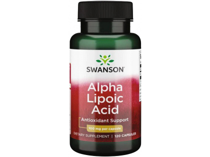 Swanson Alpha Lipoic Acid, 100 mg, 120 kapslí kopie