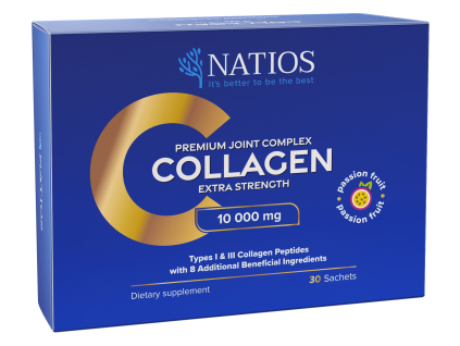 NATIOS Collagen Premium Joint Complex, Komplex na klouby, 10 000 mg, 30 sáčků 2