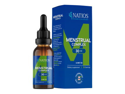 NATIOS Menstrual Complex, Bylinné kapky v MCT oleji, 30 ml