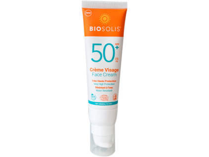 BIOSOLIS Opalovací krém na obličej SPF 50+, 50 ml