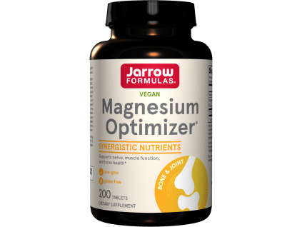 Jarrow Magnesium Optimizer, Hořčík malát + B6, 200 tablet 1