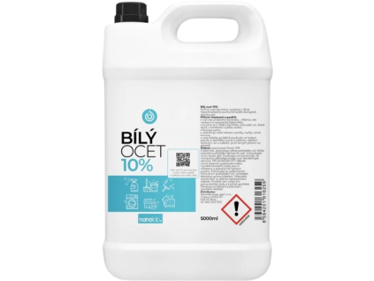 Nanolab Bílý ocet 10%, 5000 ml
