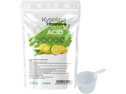 Nanolab Kyselina citronová, 1000 g