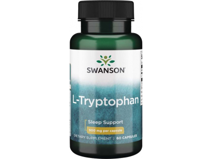 Swanson L Tryptophan, 500 mg, 60 kapslí