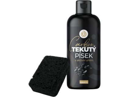 Nanolab Tekutý písek s aktivním uhlím, 500 ml
