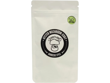 Jimmy's Food Houbové vegan jerky, Hlíva BBQ, 25 g