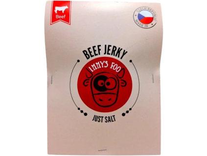 Jimmy's Food Hovězí jerky, Solené, 25 g