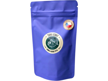 Jimmy's Food Tuňákové jerky, Citron a bylinky, 50 g