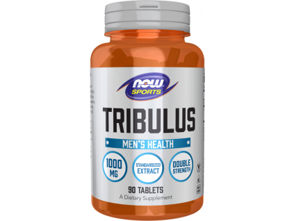 NOW FOODS Tribulus Terrestris, Kotvičník zemní, 1000 mg, 90 tablet kopie