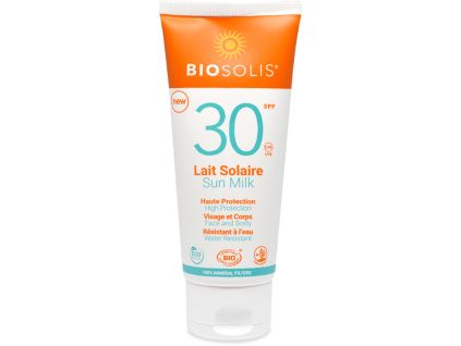 BIOSOLIS Opalovací mléko SPF 30, 100 ml