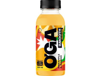 OGA Smooth Immune, Smoothie, Ananas & mango, 250 ml