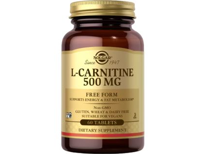 Solgar L Carnitine, 500 mg, 60 tablet