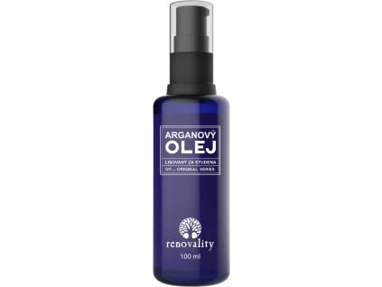 Renovality Arganový olej za studena lisovaný, 100 ml