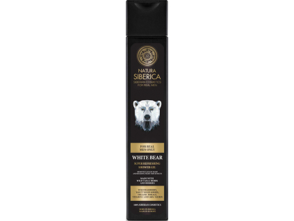 Natura Siberica Men Line osvěžující sprchový gel Bílý Medvěd 250 ml