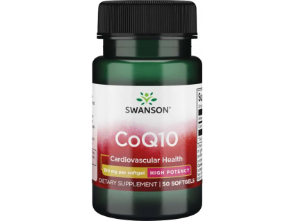 Swanson CoQ10, 100 mg, 50 softgel kapslí 2