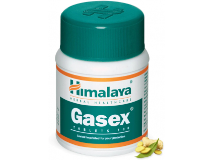 Himalaya Herbals Gasex 100 tablet ovlivňuje trávení, hladinu cukru a cholesterolu kopie