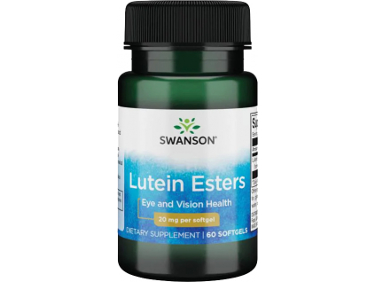 Swanson Lutein Esters, 20 mg, 60 softgel kapslí