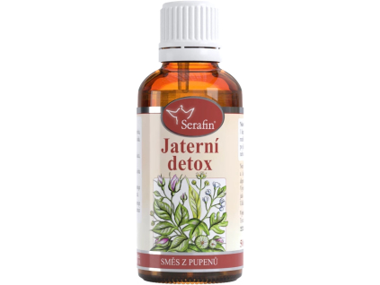 Serafin Jaterní detox tinktura ze směsi pupenů, 50 ml