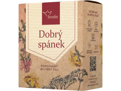 Serafin Dobrý spánek bylinný čaj porcovaný 15 x 2,5g