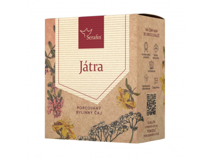 Serafin Játra bylinný čaj porcovaný 15 x 2,5g