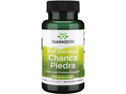 Swanson Chanca Piedra, 500 mg, 60 rostlinných kapslí SW1229 kopie