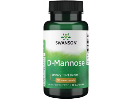 Swanson D Mannose, 700 mg, 60 kapslí SW1185 kopie