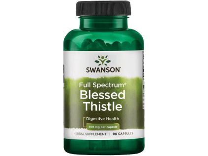 Swanson Blessed Thistle, 400 mg, 90 kapslí