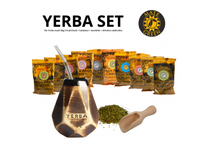 yerba set (diamant hneda + Mercedes)