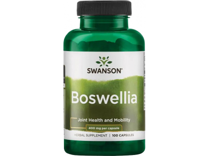 Swanson Boswellia, 400 mg, 100 kapslí