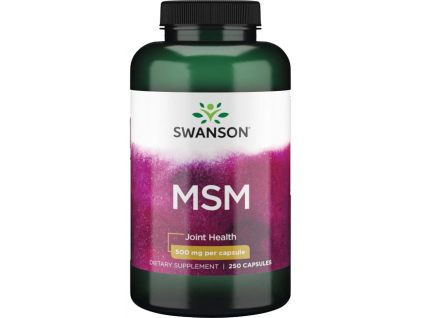 Swanson MSM, 500 mg, 250 kapslí