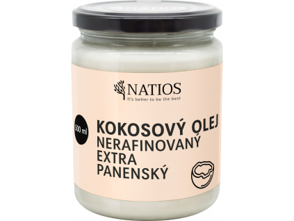 NATIOS sklenicka kokosovy olej