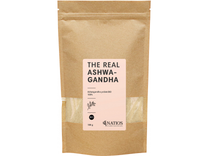 NATIOS BIO Ashwagandha Prášek, 100 g