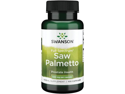 Swanson Saw Palmetto, 540 mg, 100 kapslí