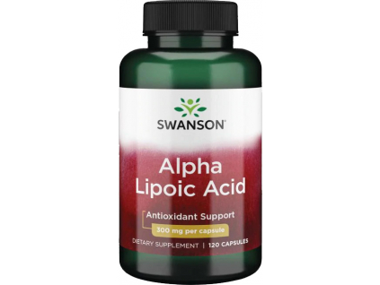 Swanson Alpha Lipoic Acid, 300 mg, 120 kapslí