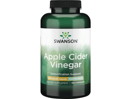 Swanson Apple Cider Vinegar, Jablečný ocet, 625 mg, 180 kapslí