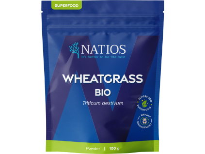 NATIOS Mladá pšenice BIO prášek, 100 g