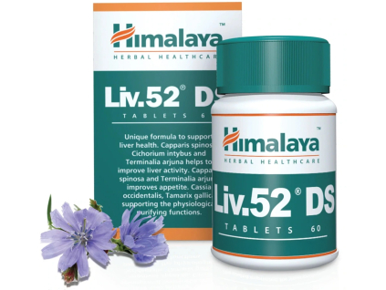 Himalaya Liv 52 DS (Double Strength), 60 tablet normální funkce jater 2