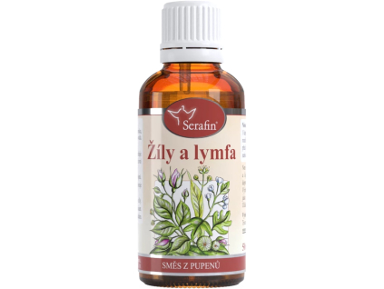 Serafin Žíly a lymfa tinktura ze směsi pupenů, 50 ml