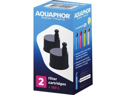 Aquaphor Náhradní filtry pro filtrační láhev na vodu City 2 ks 1