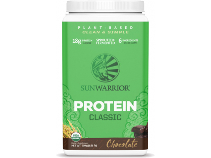 Sunwarrior Classic Protein, BIO Čokoládový, 750 g 1