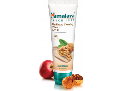 Himalaya Jemný exfoliační peeling s vlašskými ořechy, Proti černým tečkám, 75 ml 2