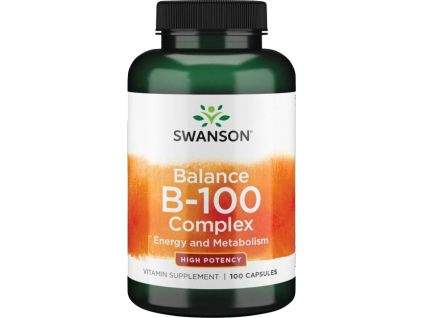 Swanson Balance B 100 Complex, Vysoce potentní, 100 kapslí