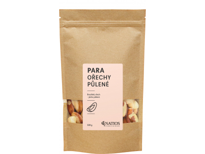 NATIOS Para ořechy, Půlená jádra, 500 g 2