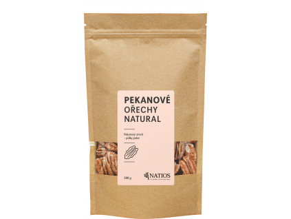 NATIOS Pekanové ořechy, Půlená jádra, 500 g 2