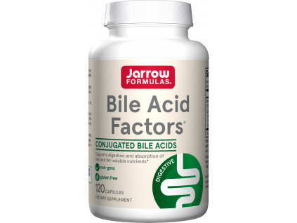 Jarrow Bile Acid Factors, Žlučové kyseliny, 120 kapslí 1