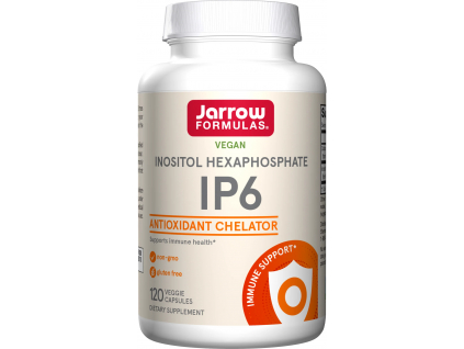 Jarrow IP6 Inositol Hexaphosphate, 500 mg, 120 rostlinných kapslí